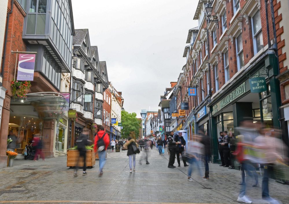 Shrewsbury highstreet