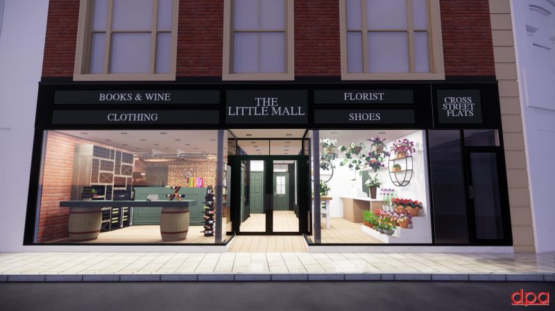 The Little Mall, 9A and 9B Cross Street, Oswestry, SY11 2NF To Let