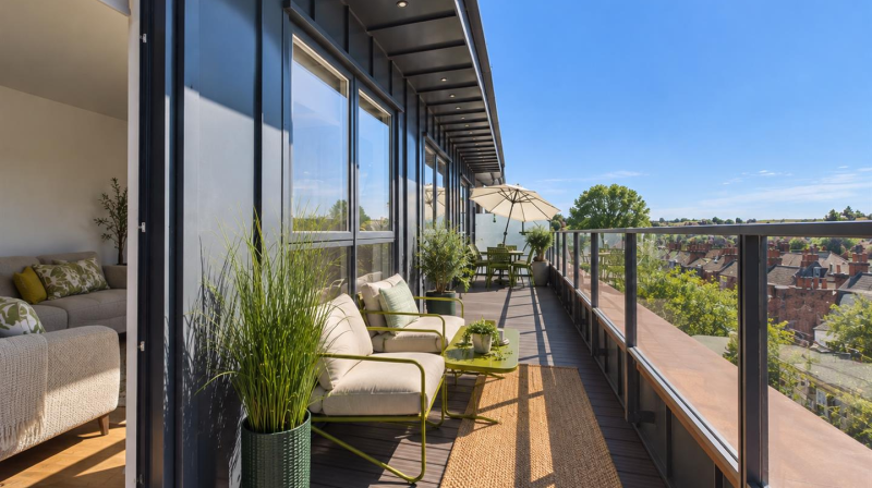 Penthouse 1 (36) Old Coleham Court, Shrewsbury, SY3 7BS For Sale